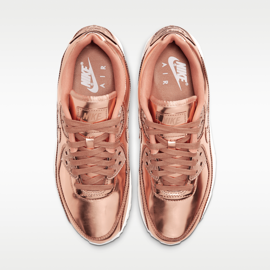 Rose Gold/Metallic Red Bronze/White/Rose Gold