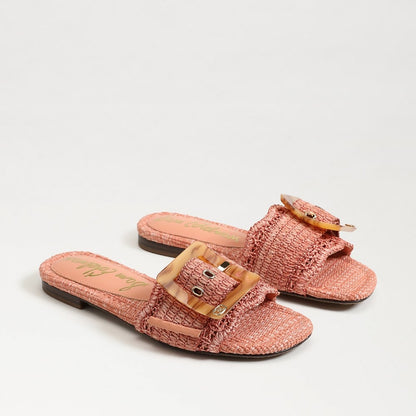 Shell Coral Faux Raffia
