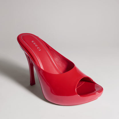 piel de charol roja
