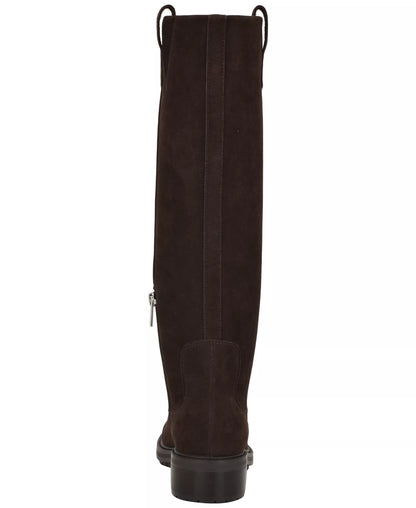 Dark Brown Suede