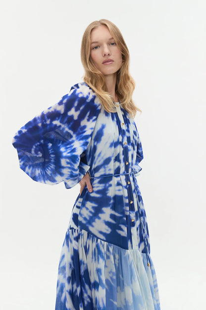 BLUE SHIBORI