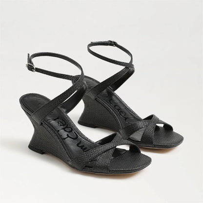 Black Faux Raffia