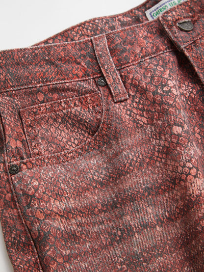 Printed Mesh Petite Syrah