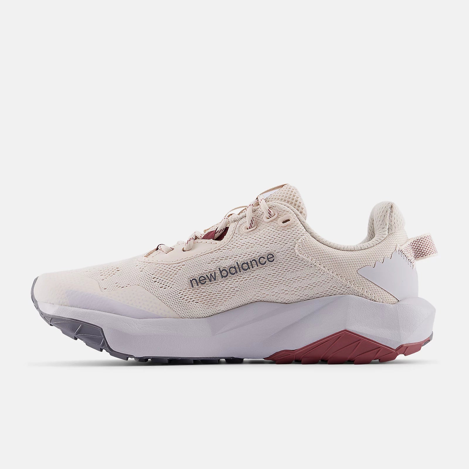 Bisque With Pearl Grey And Washed Burgundy