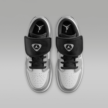 White/White/Metallic Silver/Black