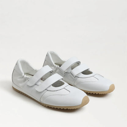 White Leather/Nylon