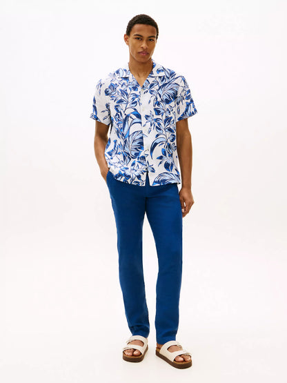 White/Blue Print