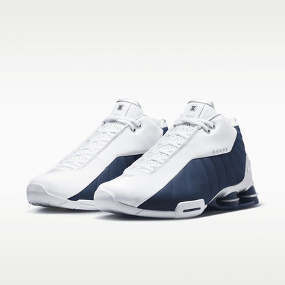 White/Metallic Silver/Midnight Navy