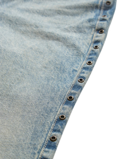 Gusa Distressed Indigo Wa