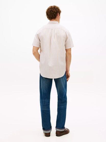 Sandalwood/White Stripe