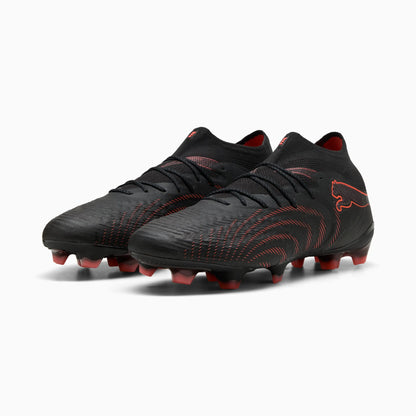 PUMA Black-Glowing Red-Strong Gray