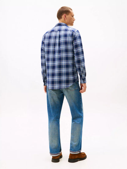 Preppy Navy Check