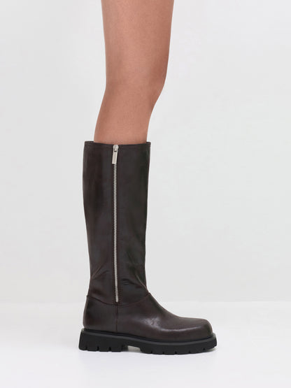 Dark Brown Textured