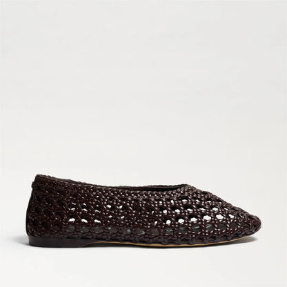 Dark Brown Woven Leather