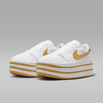 White/Metallic Gold/White