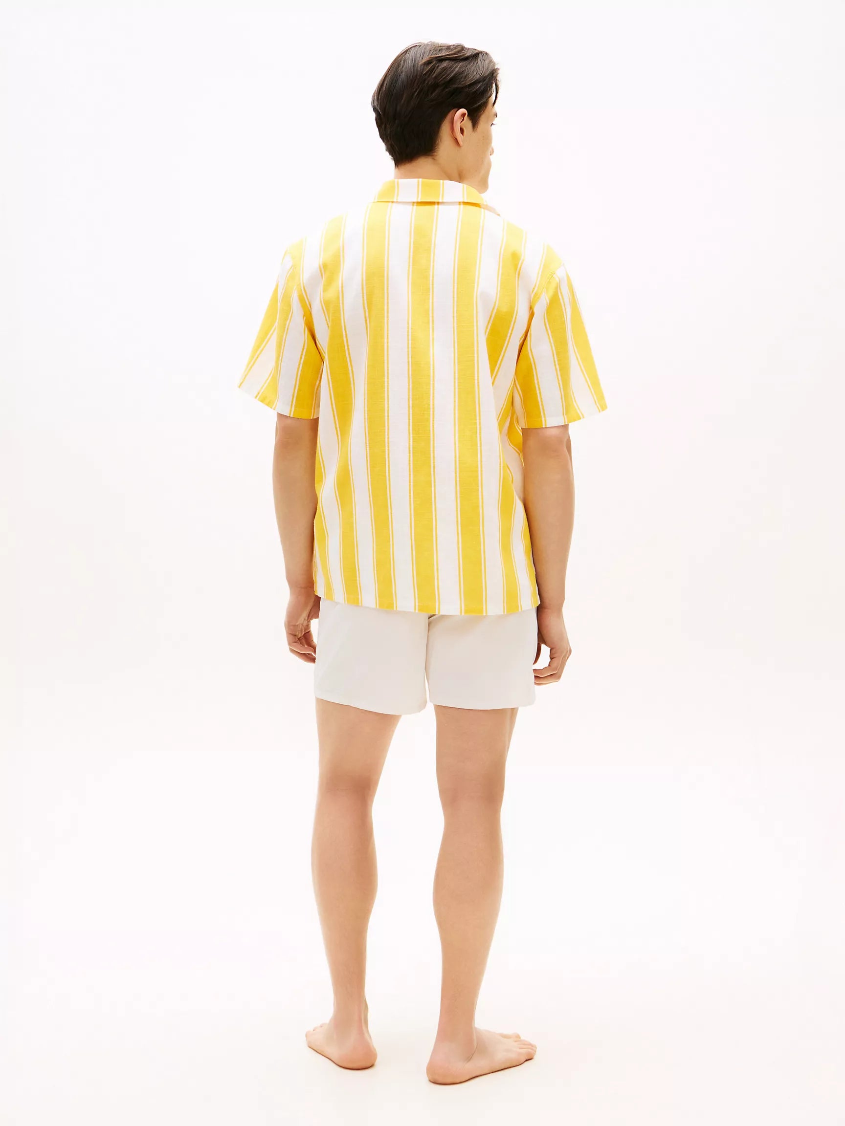 Summer Stripe Sunshower/White Stripe