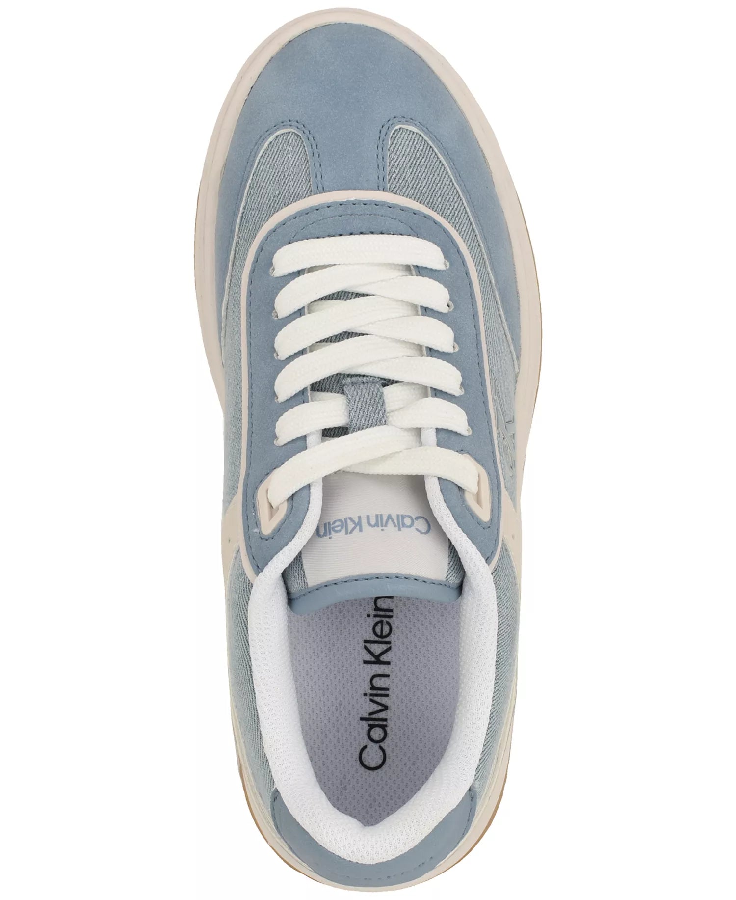 Medium Blue Denim/White
