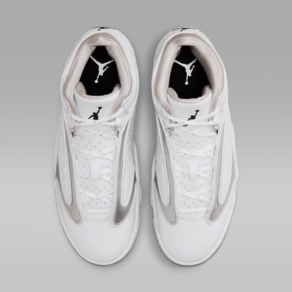 White/Black/Metallic Silver