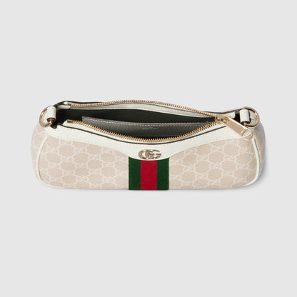 tejido beige y blanco con GG