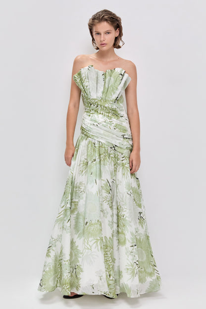 OLIVE NATIVE FLORAL