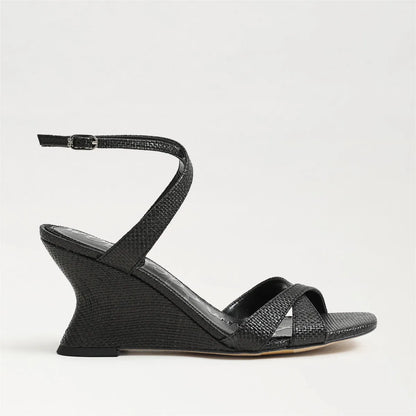 Black Faux Raffia