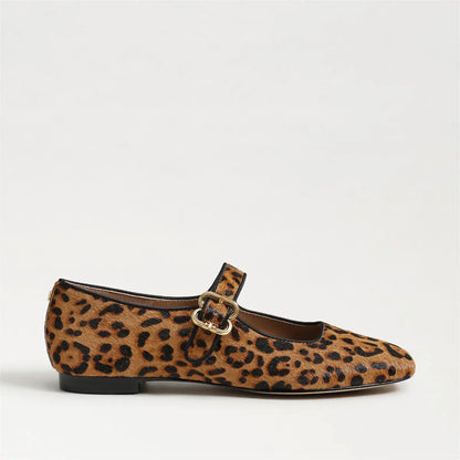 Leopard Brahma Hair Leather