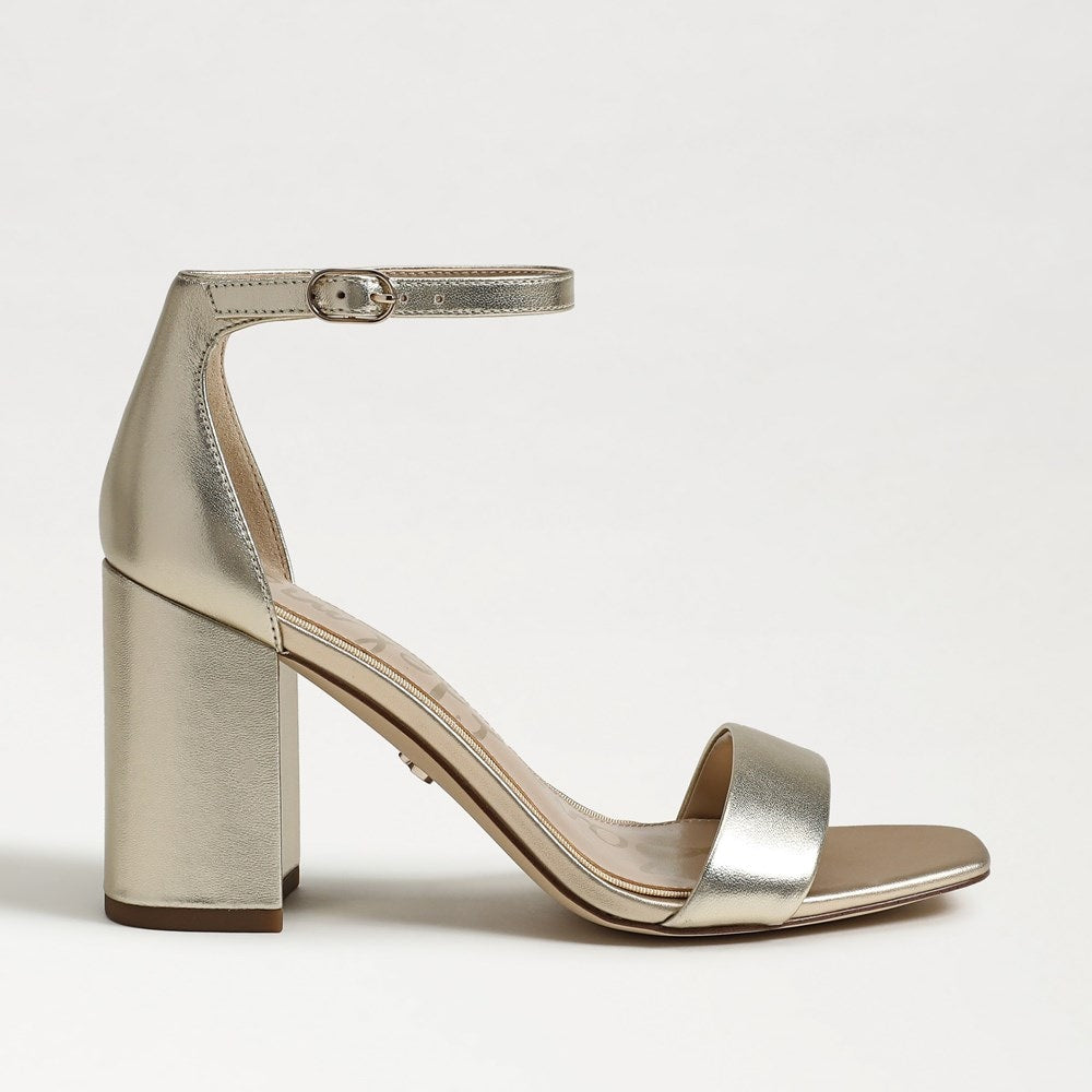 Gold Metallic Leather