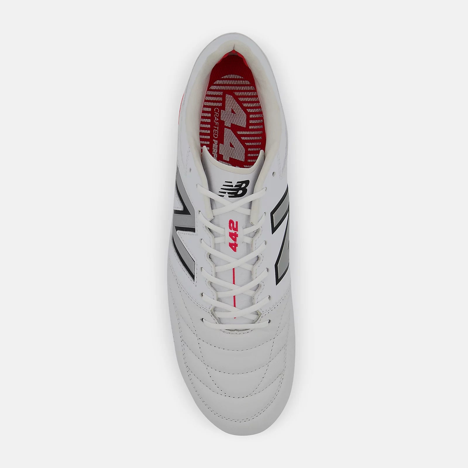 White With Red And Black