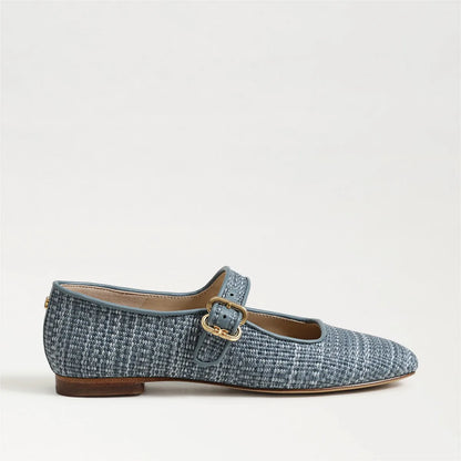Blue Faux Raffia