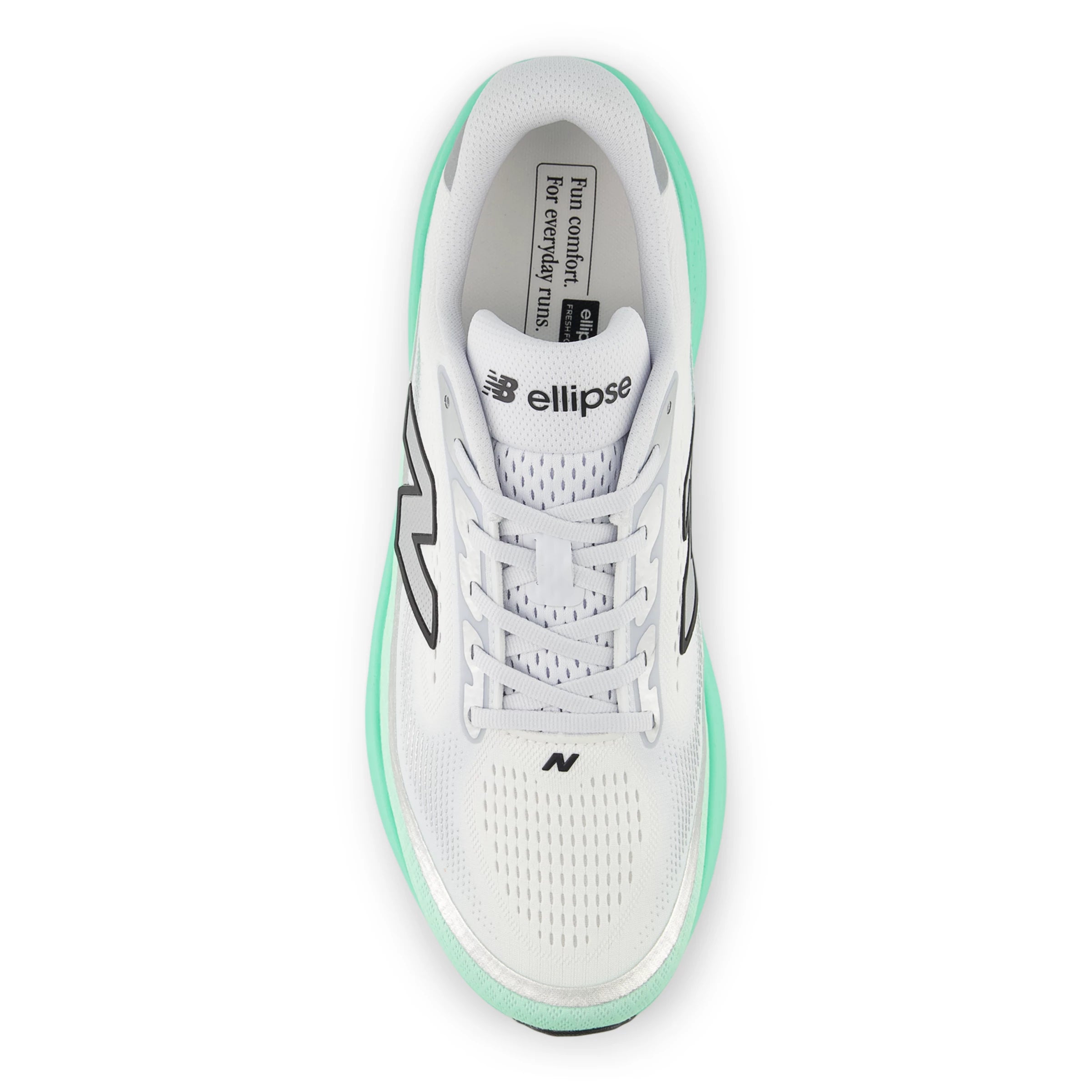 White With Fresh Air And Bright Mint
