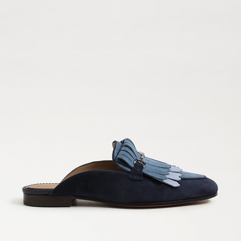 Midnight Blue Suede