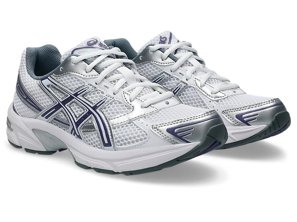 White/Dusty Purple