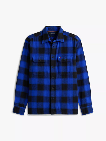 Wedge Blue Check