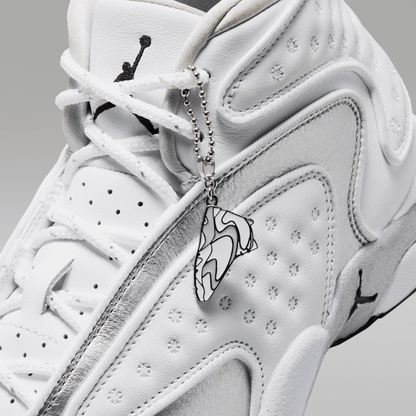 White/Black/Metallic Silver