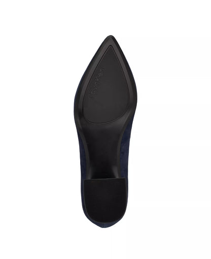 Navy Suede