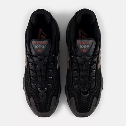 Black Metallic With Red Rock
