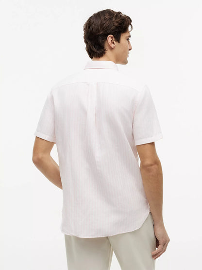 Pink Lily/White Stripe
