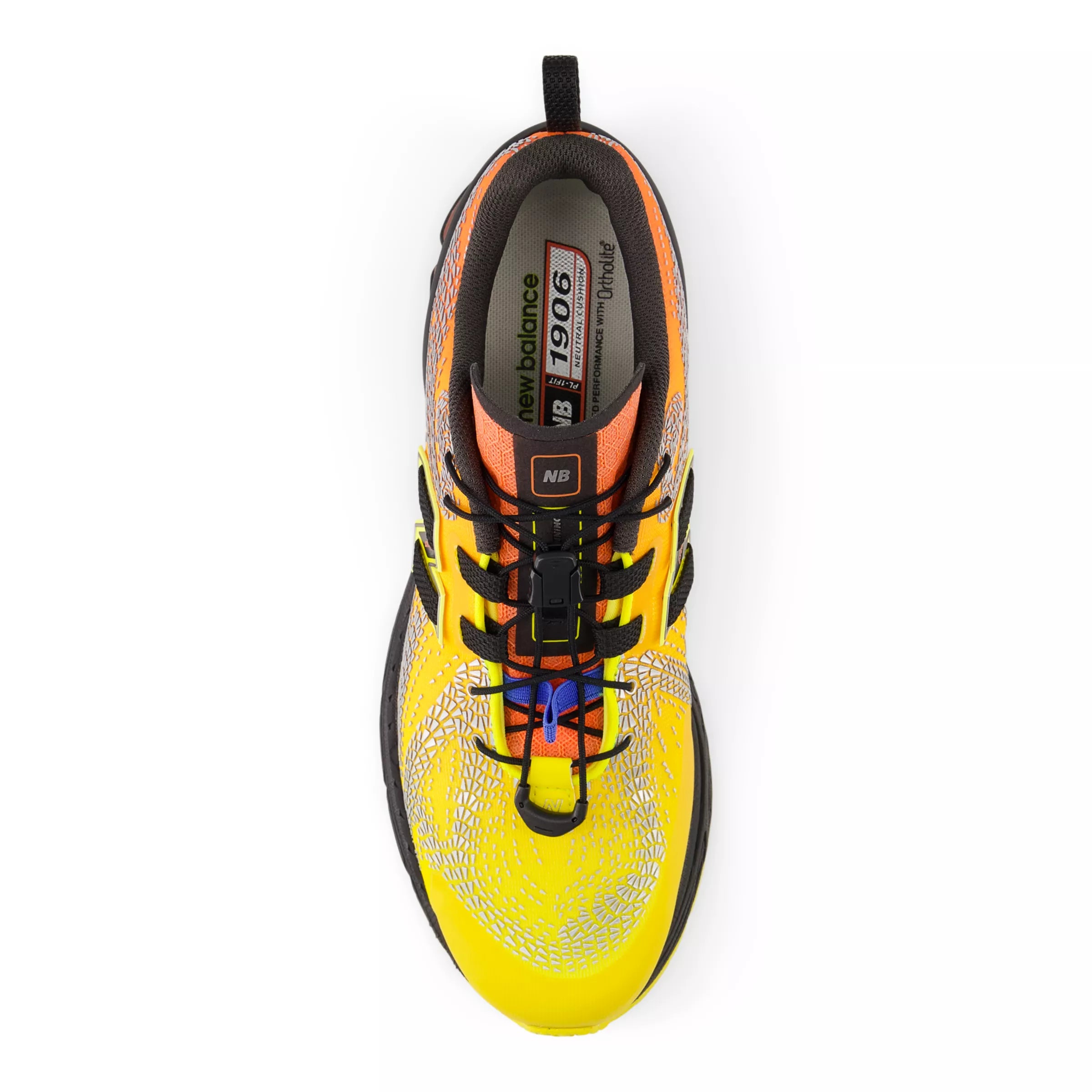 Punch Yellow With Tangerine Heat And Black