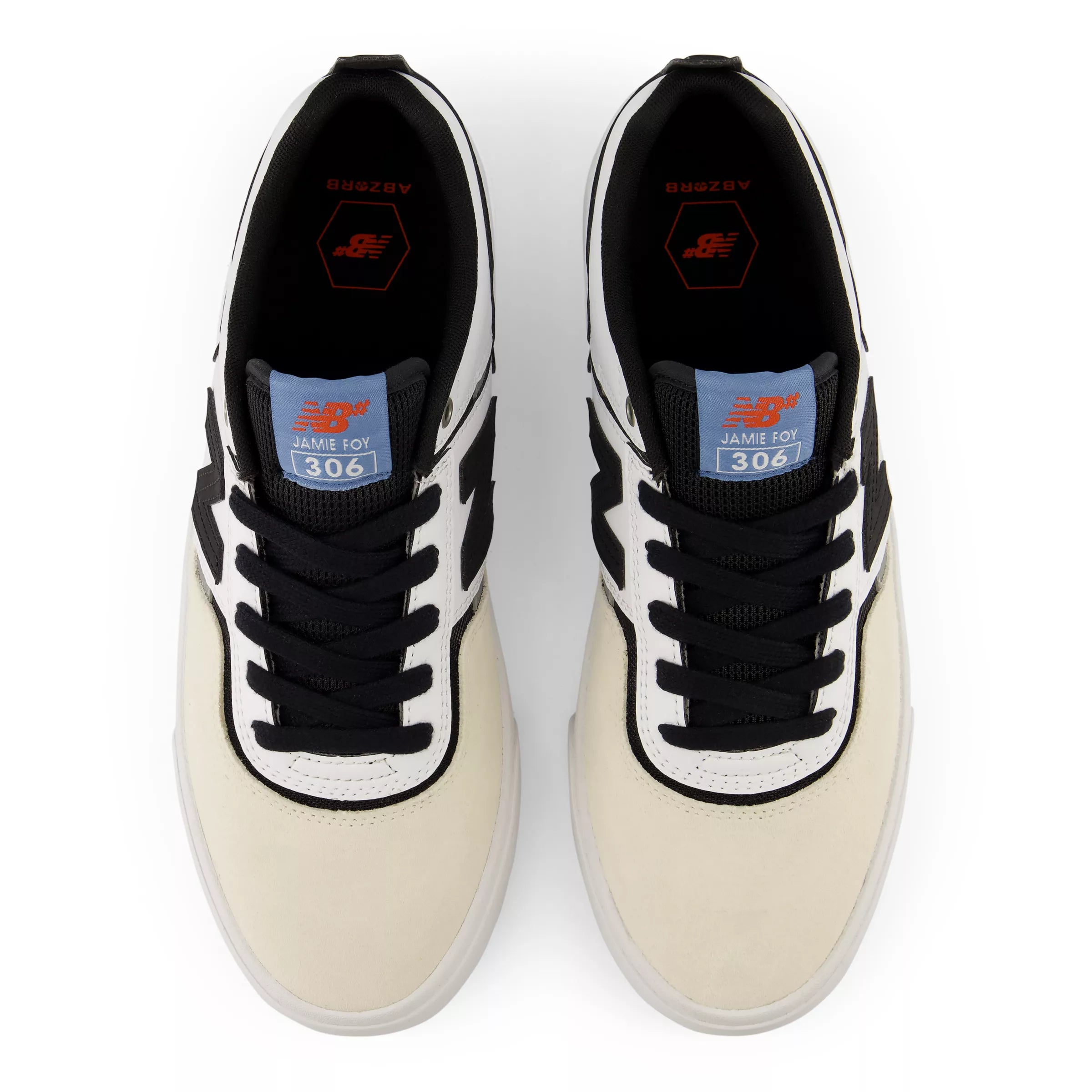 White With Black