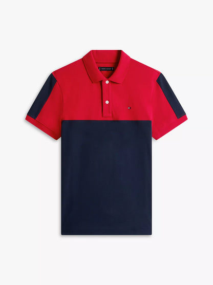 Medium Red/Navy Colorblock
