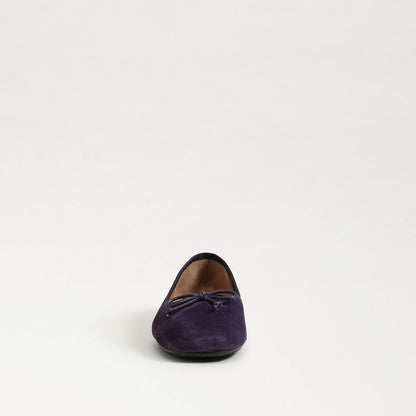 Deep Violet Suede Leather