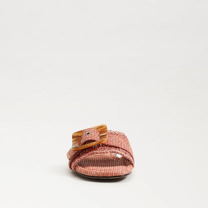 Shell Coral Faux Raffia