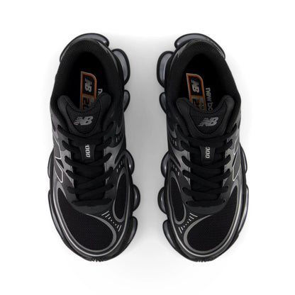 Black With Silver Metallic