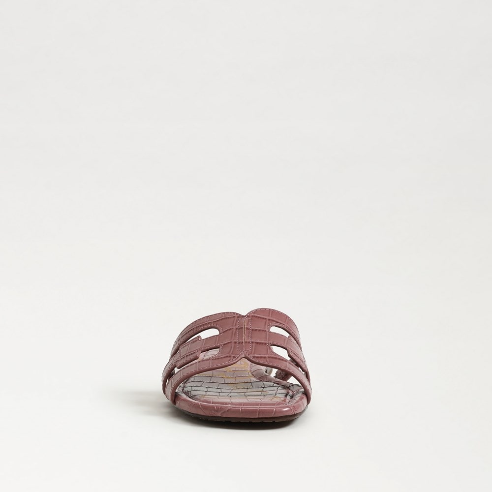 Winter Mauve Croco Leather