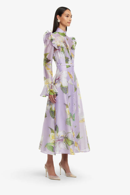 Lily Blossom Print in Lilac