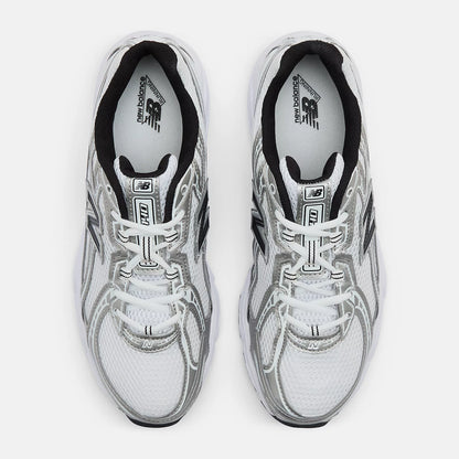 White With Metallic Silver 877 C And Black