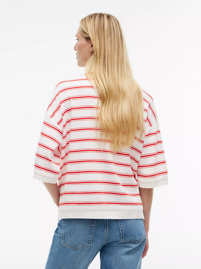 Multi Red Stripe