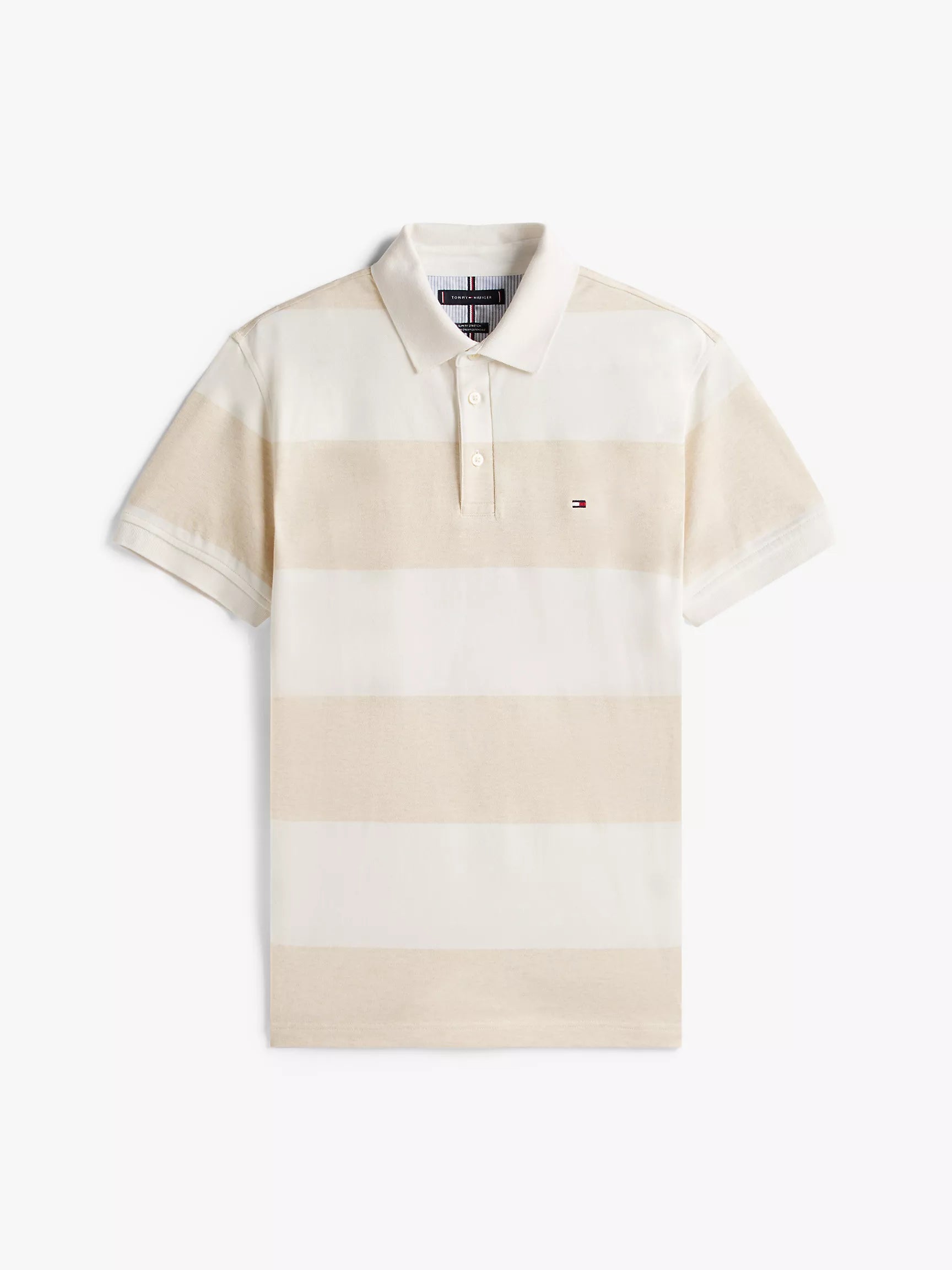 Beige/White Stripe