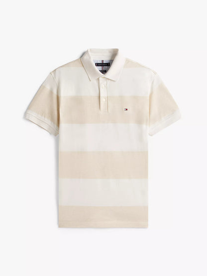 Beige/White Stripe
