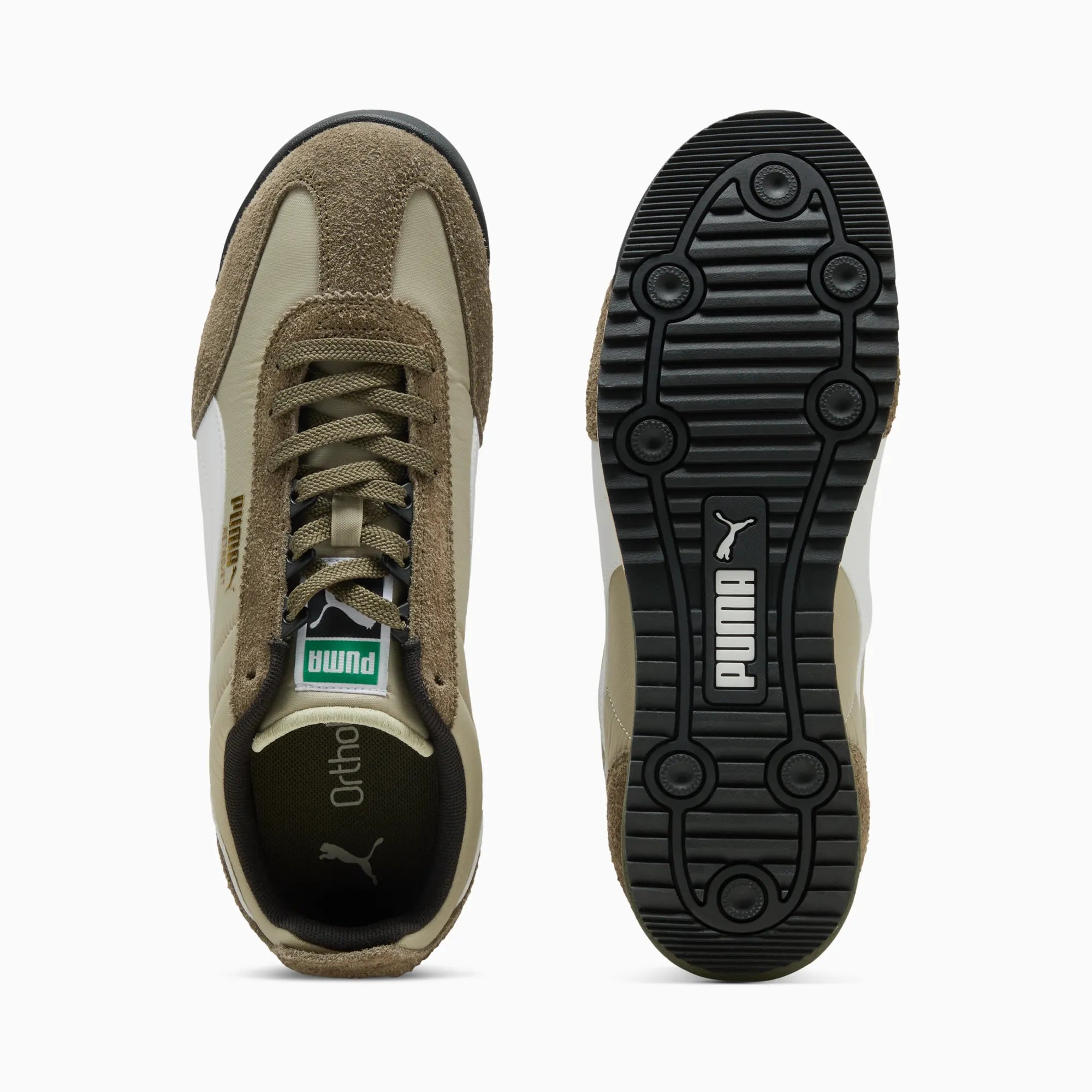 Pebble Gray-PUMA White-PUMA Black